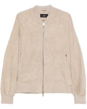 Arma Dion スエード ジャケット - ナチュラル