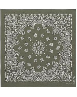 Fortela Paisley Bandana - グレー