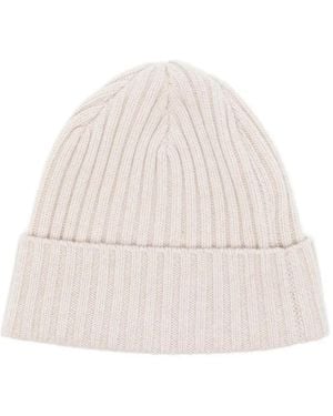 N.Peal Cashmere Cashmere Beanie - Natural
