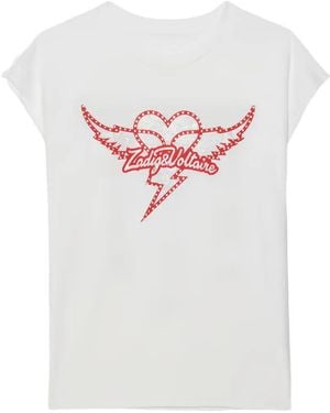 Zadig & Voltaire Graphic T-Shirt - White
