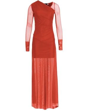 Amir Slama X Astrid Mesh Maxi Dress - Red