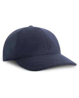Corneliani Baseballkappe Mit Logo-Stickerei - Blau