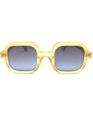 Anne & Valentin Gafas De Sol Savage Con Montura Cuadrada - Azul
