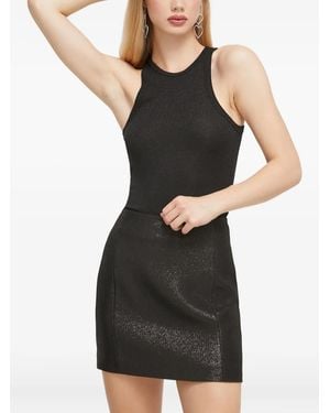 HUGO Logo-Patch Tank Top - Black