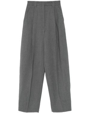 Thelatest Pleated Trousers - Grey