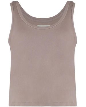 The Great Scoop-Neck Tank Top - Brown
