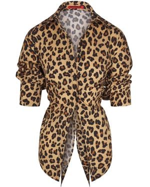 Simon Miller Cheetah Blouse - Black