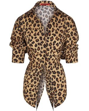 Simon Miller Cheetah Blouse - Black