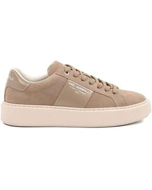 Karl Lagerfeld Maxi Kup Trainers - Brown