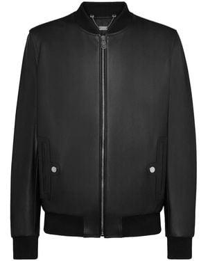 Billionaire Leather Jacket - Black