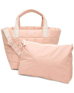 VEE COLLECTIVE Borsa Tote Porter Media - Rosa