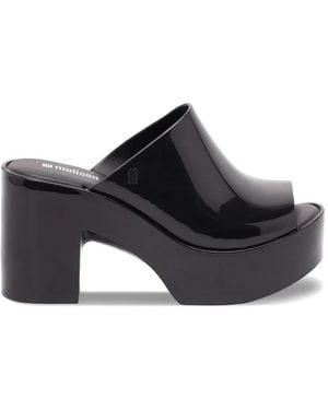 Melissa Hype Sandalen mit Plateau - Schwarz