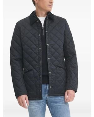 Barbour Diamond-Quilted Padded Jacket - Black
