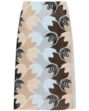 Marni Macramé Midi Skirt - White
