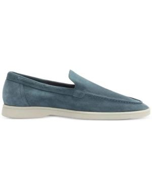 Aurélien Yacht Suede Loafers - Blue