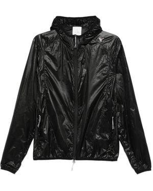 ROA Veste Zippée À Capuche - Black
