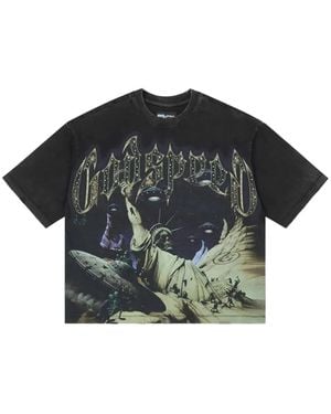 Godspeed Graphic-Print T-Shirt - Black