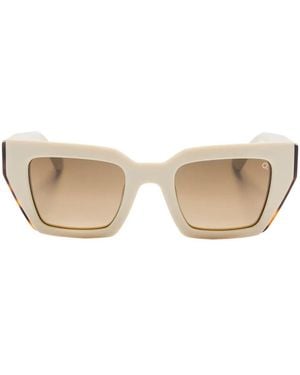 Etnia Barcelona Ritmo Square-Frame Sunglasses - Natural