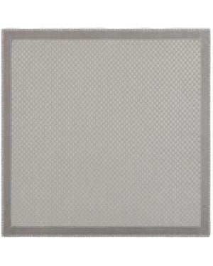 Gucci Bufanda Con Motivo Gg - Gris
