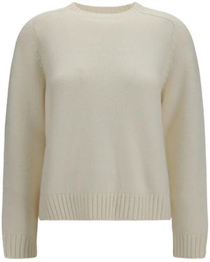 Loro Piana Jersey De Cachemira Con Manga Raglán - Blanco