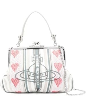 Vivienne Westwood Sac Porté Épaule Granny Frame - Blanc