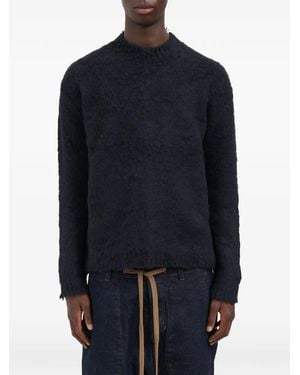 Uma Wang Crew-Neck Jumper - Blue