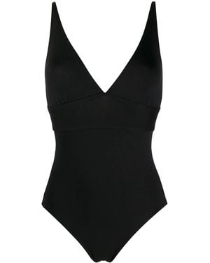 Eres Bañador Larcin con cuello en V - Negro