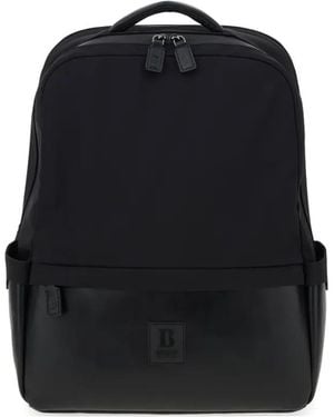 BOGGI Logo-Patch Backpack - Black