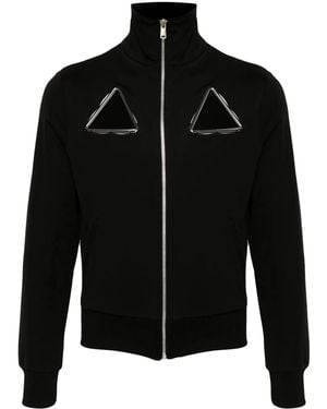 Coperni Triangle Cut-Out Track Jacket - Black