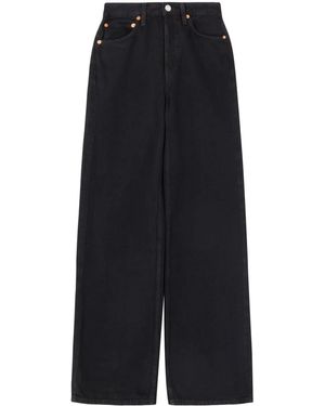 RE/DONE Jeans A Gamba Ampia - Blu