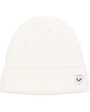Rossignol Naya Logo-Patch Beanie - White