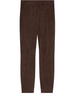 Pennyblack Suede Trousers - Brown