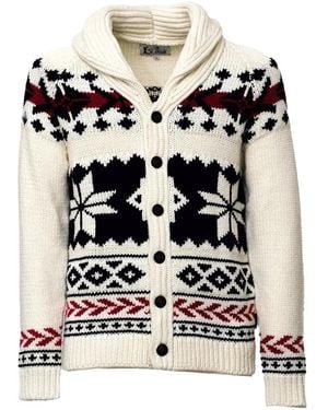 MC2 Saint Barth Archer Cream Cardigan - White