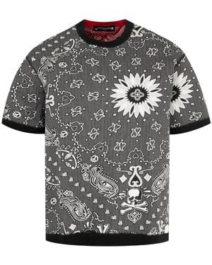 MASTERMIND WORLD Reversible Short-Sleeve T-Shirt - Grey