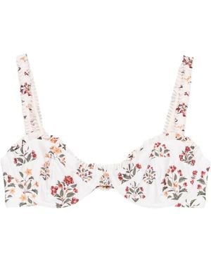 Agua Bendita Agraz Andes Bikini Top - Natural