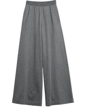 Gucci Cotton Silk Jersey Leisure Pants - Gray