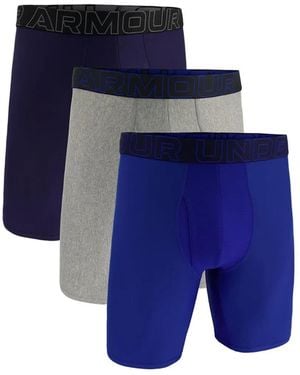 Under Armour Set De Tres Bóxeres Performance Tech - Azul
