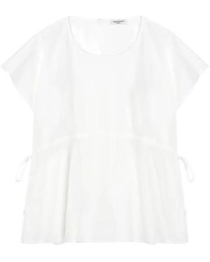 Weekend by Maxmara Blouse En Popeline De Coton - White