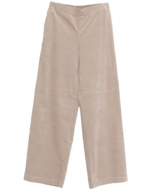 Marc O' Polo Pantalones rectos con pinzas - Blanco