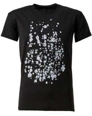 L'éclaireur Abstract Print T-Shirt - Black