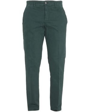Department 5 Button-Fastening Trousers - Green
