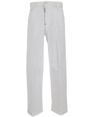 DSquared² Jean À Poches Multiples - White