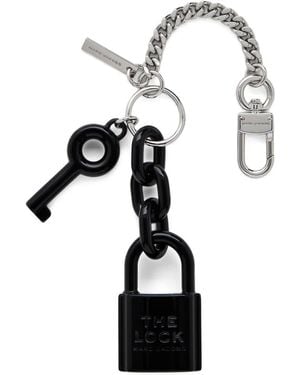 Marc Jacobs The Padlock Bag Charm - White