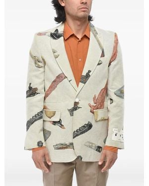 Off-White c/o Virgil Abloh Blazer Pascal - Blanco