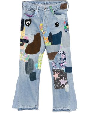 READYMADE Patchwork Jeans - Blue