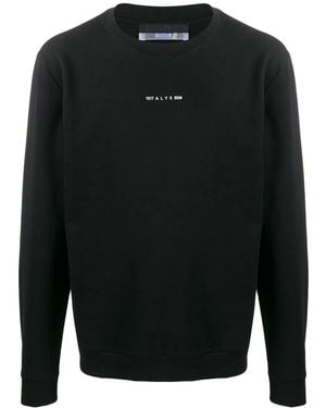 1017 ALYX 9SM ロゴ スウェットシャツ - ブラック