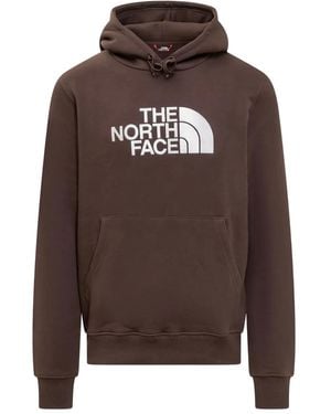 The North Face Logo-Embroidered Sweater - Brown