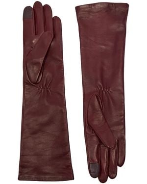 Handsome Stockholm Long Lined Gloves - Purple