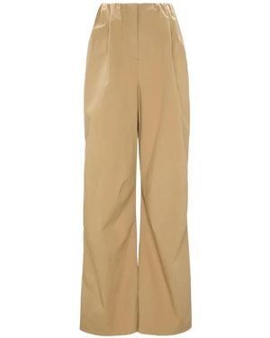 Dorothee Schumacher Pantalon Power En Popeline - Neutre