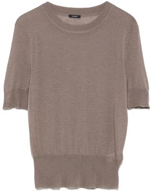 JOSEPH Cashair Tシャツ - ブラウン